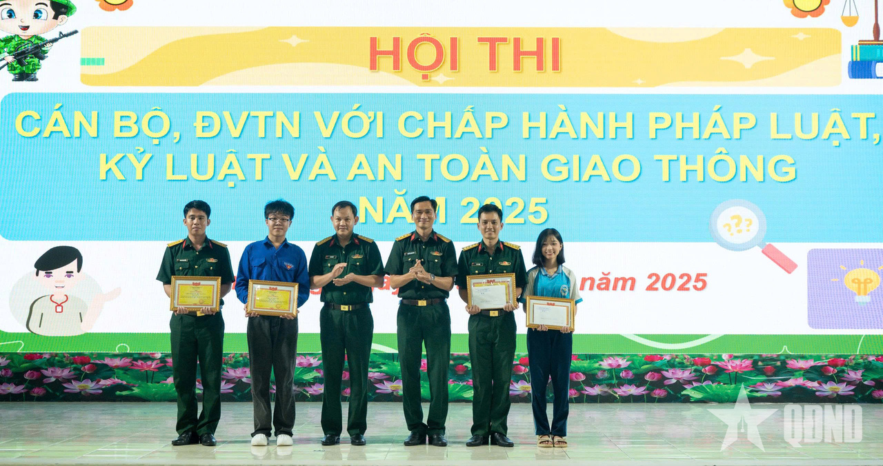 Trung đoàn 892 (Bộ CHQS tỉnh An Giang): Sôi nổi hội thi tìm hiểu pháp luật